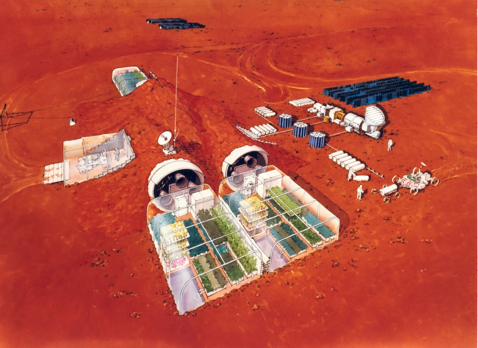 The Vision of Space Colonies (image credits: wikimedia)