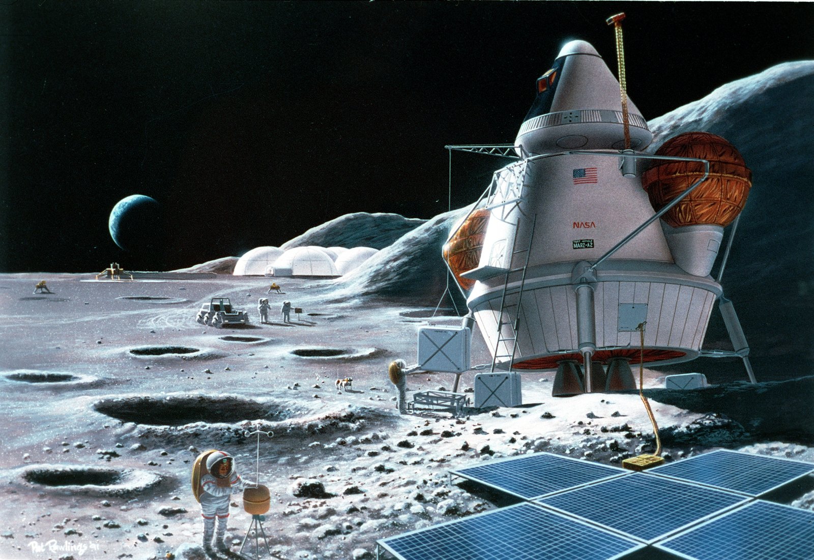 Technological Innovations Driving Space Colonization (image credits: wikimedia)