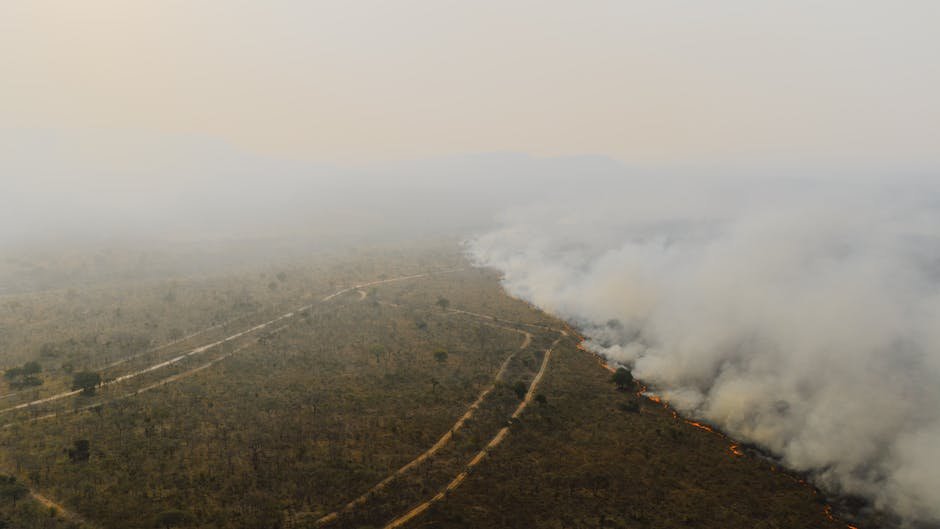 Fires Tear Through Nebraska Grasslands