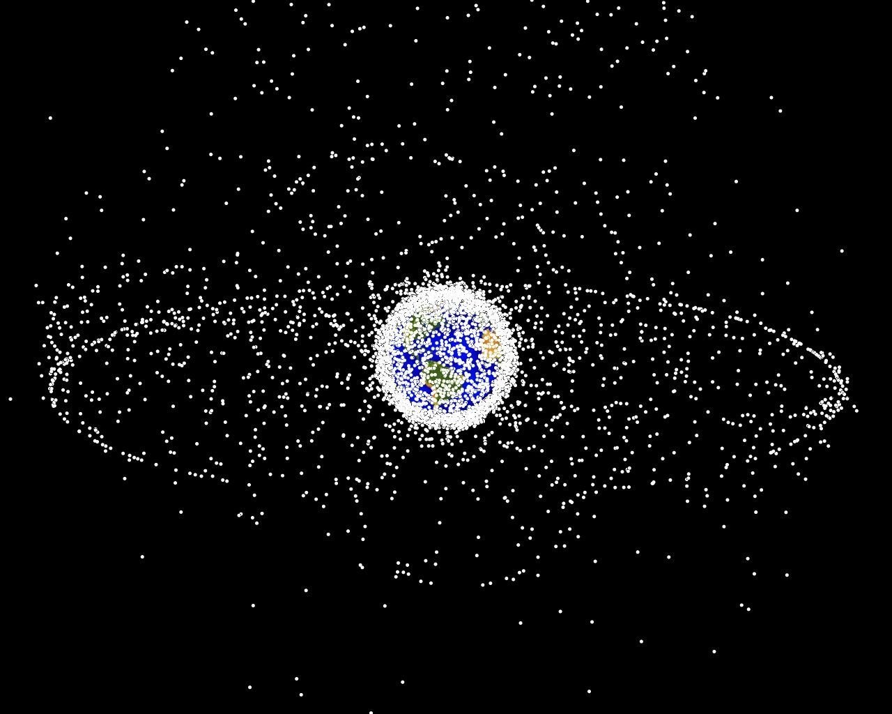 The Debris Problem Is Already Out of Control (NASA Orbital Debris Program Office, photo gallery, Public domain)