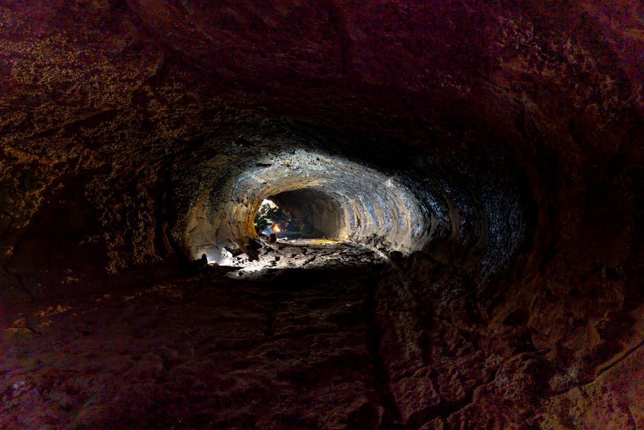 A Skylight Near Pavonis Mons: The Most Famous Entrance (Image Credits: Pexels)