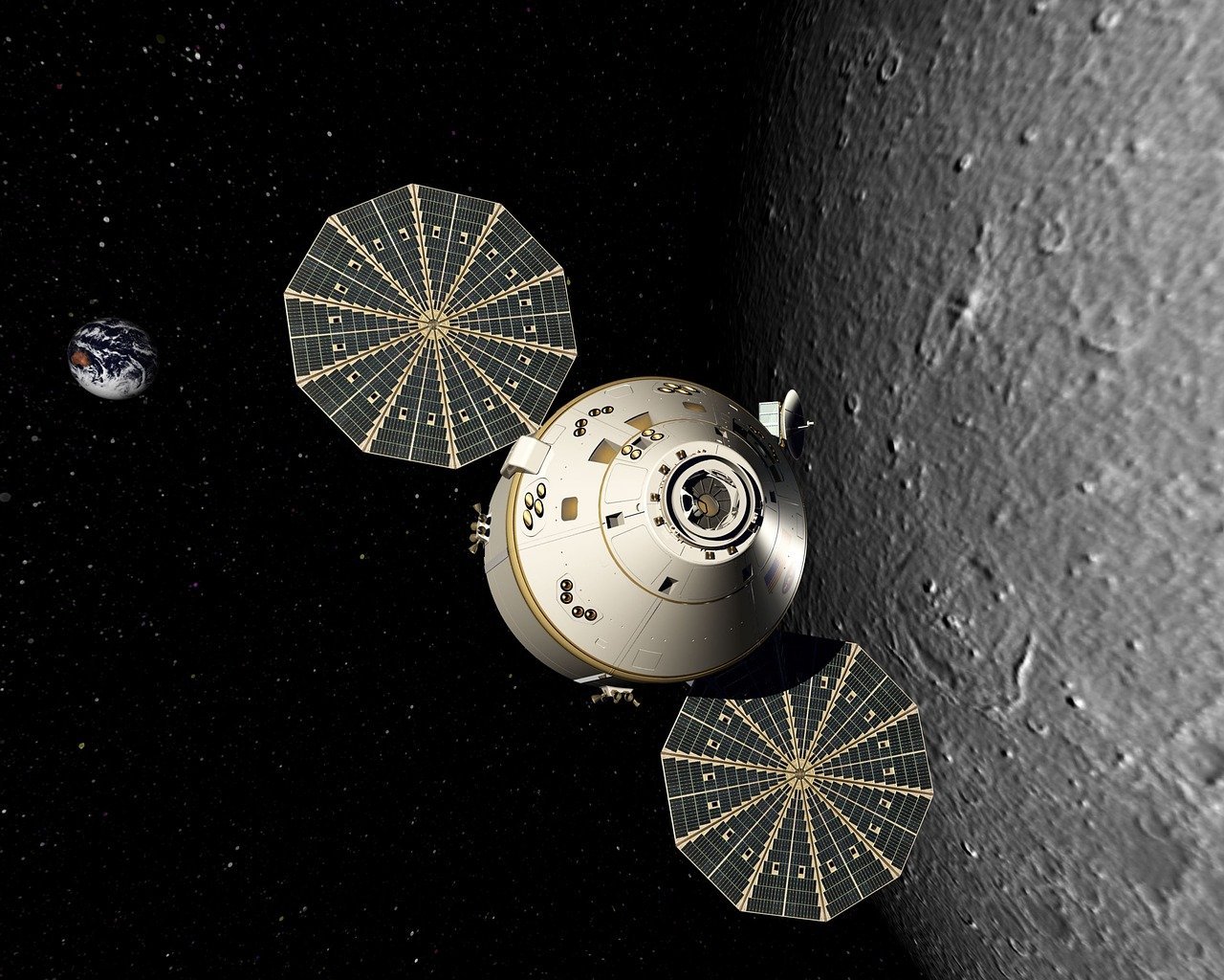 The Spacecraft Named Integrity (Image Credits: Pixabay)