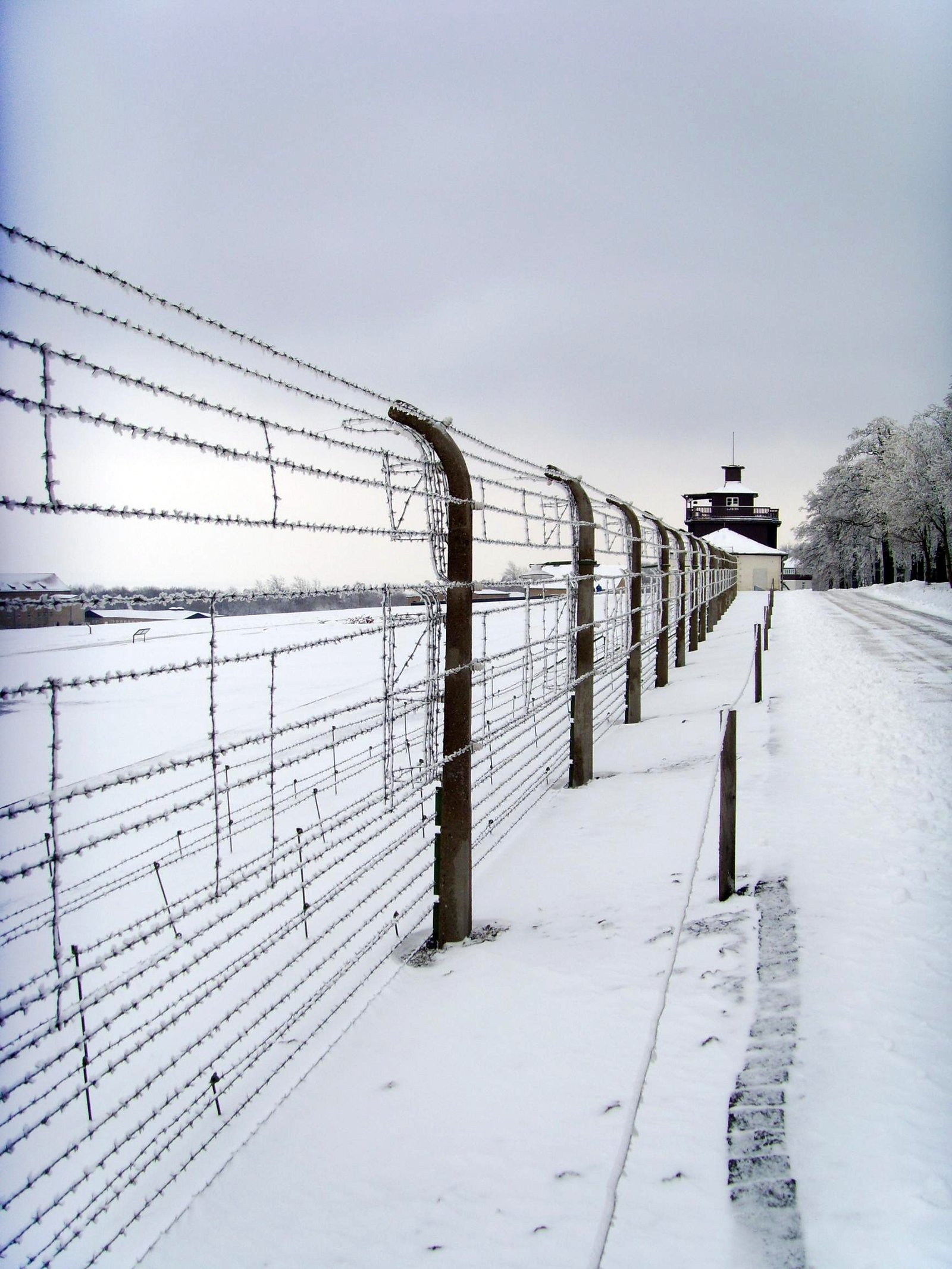 The Surveillance System: Watchtowers, Guards, and the Inward-Facing Guns (By Marc Engelhaupt, CC BY 3.0)