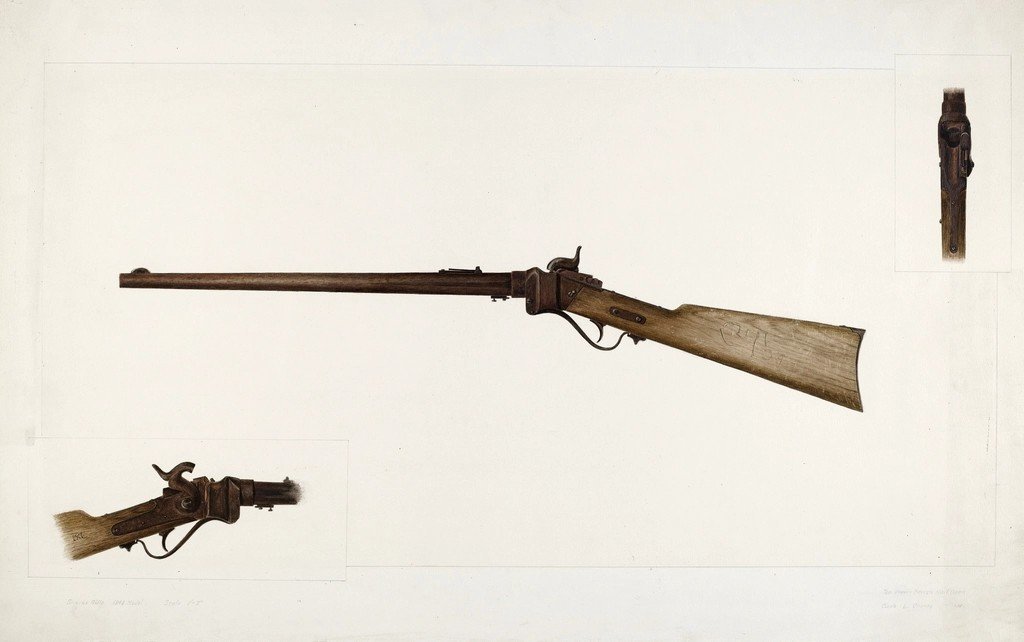 The Sharps Rifle: A Tool of Industrial Precision (Image Credits: Rawpixel)
