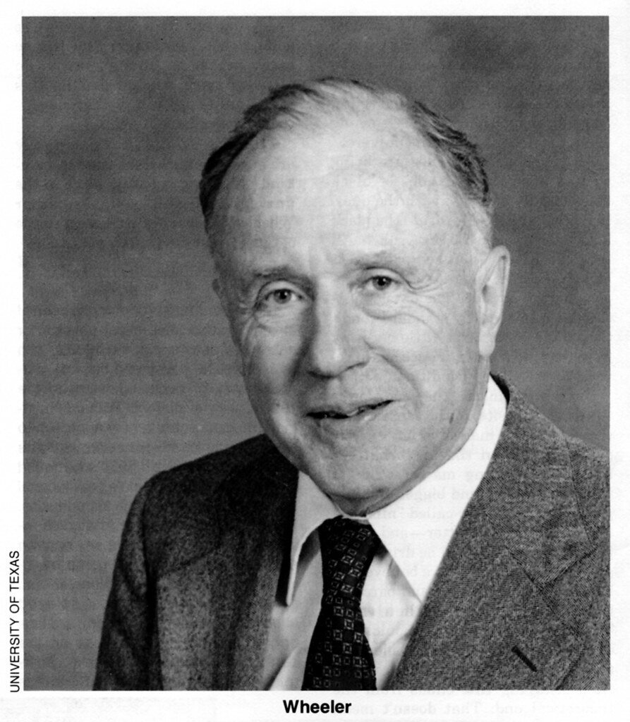 John Archibald Wheeler and "It from Bit" (Image Credits: Flickr)
