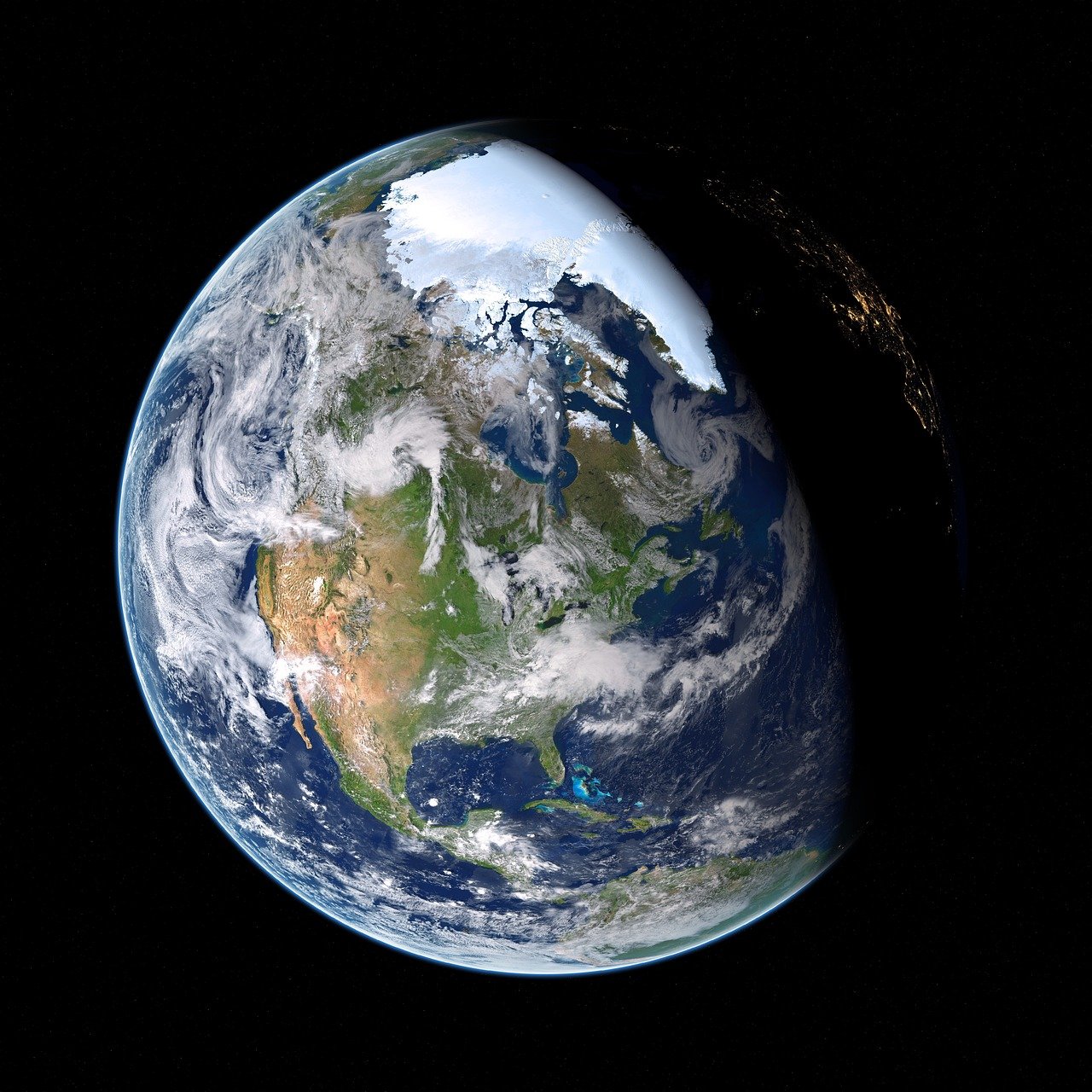 What Earth Looks Like From the Outside (Image Credits: Pixabay)