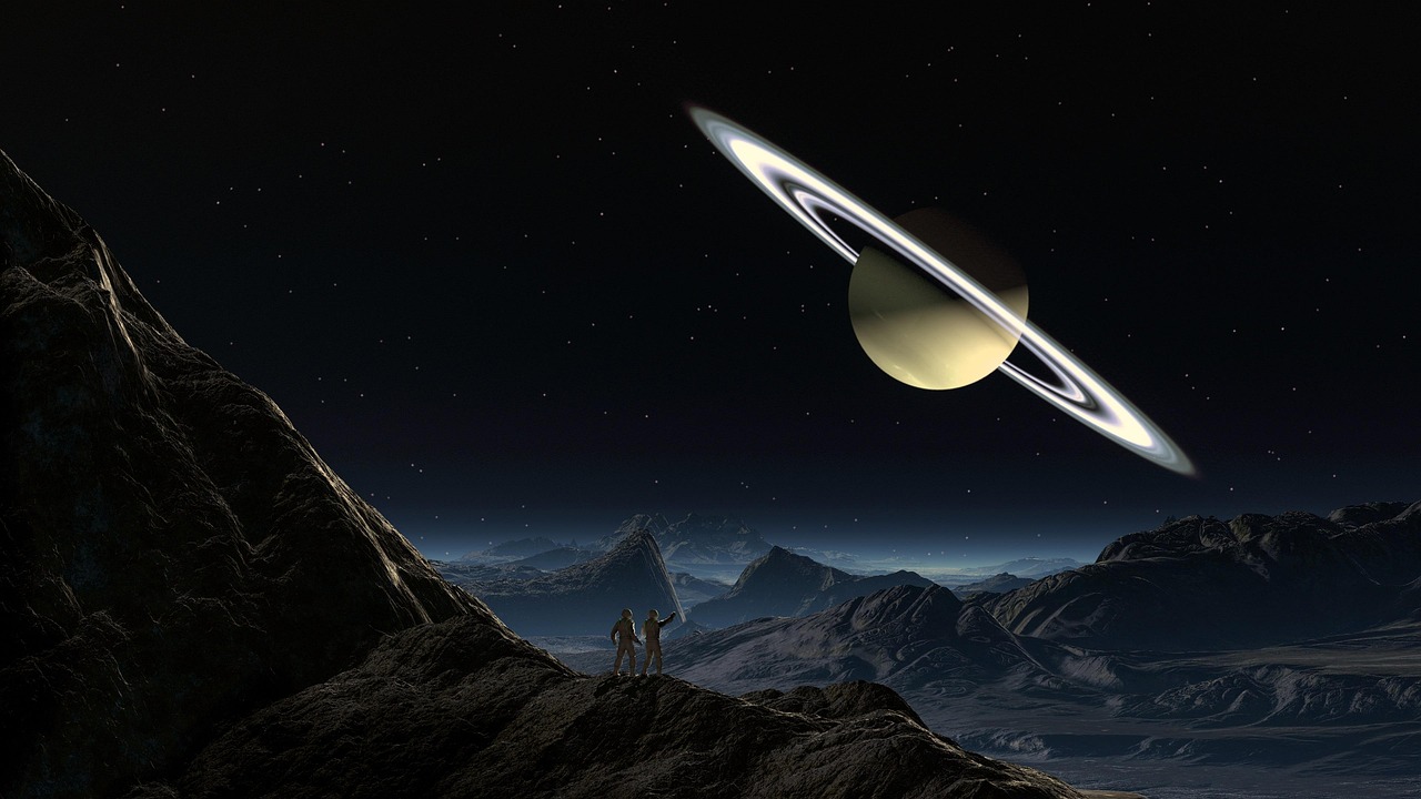 The Cassini Division and the Giza Gap (Image Credits: Pixabay)