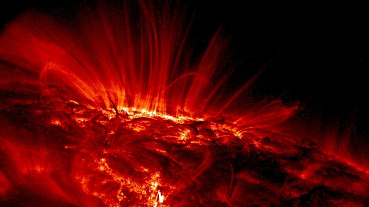 The Sun's Impossible Floating Mountains