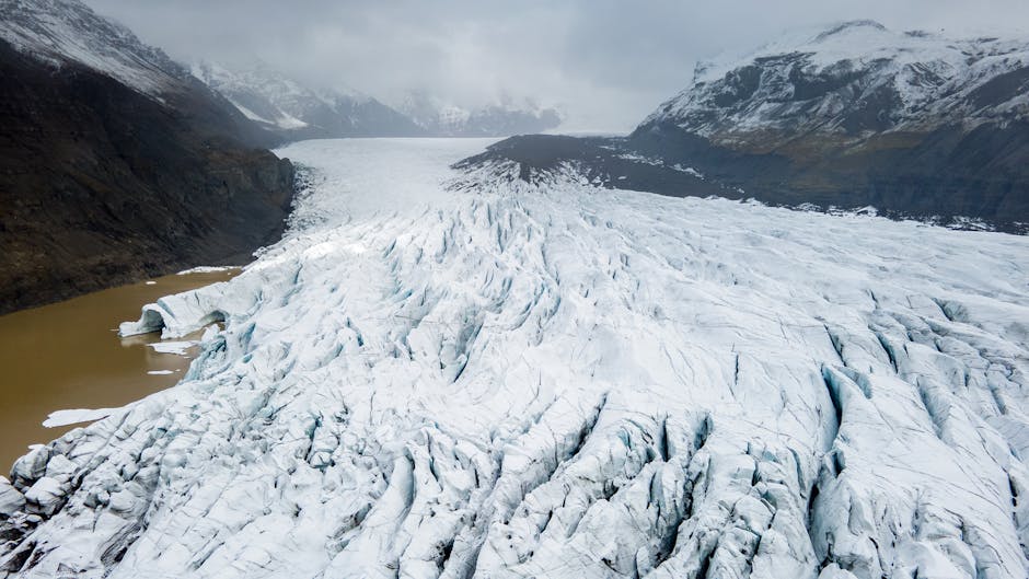 Drones Scanning Earth's Glaciers Are Paving the Way for Future Mars Helicopters