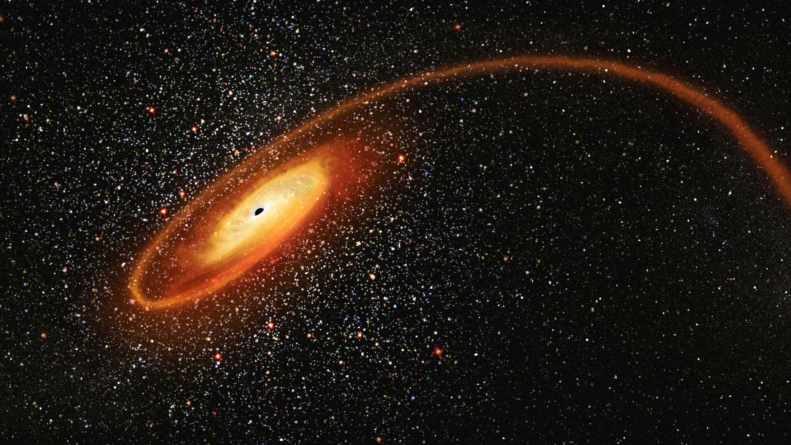 How do the biggest black holes in the universe form? Ripples in spacetime provide a clue