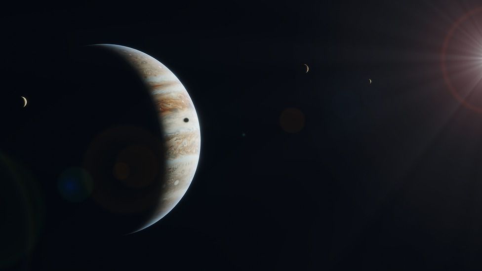 Moon joy at Jupiter | Space photo of the day for May 7, 2026