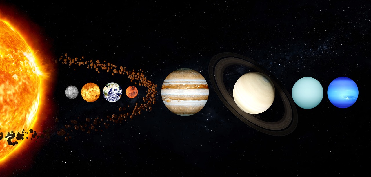 The Saturn–Neptune Conjunction: A Once-in-a-Generation Event (Image Credits: Pixabay)